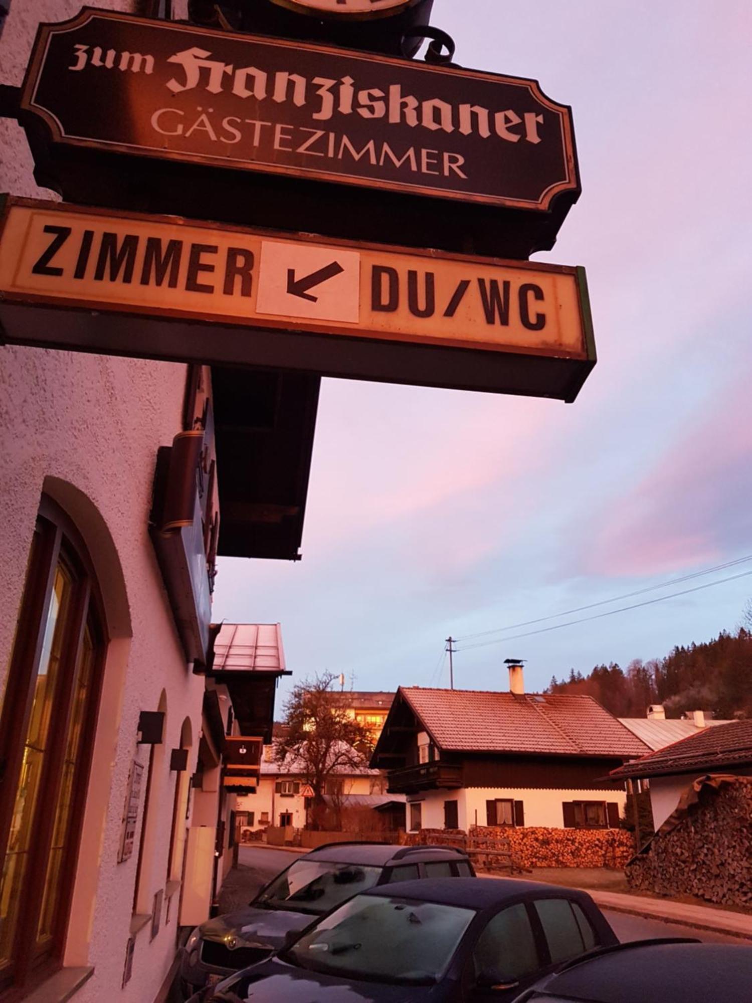 Zum Franziskaner Grainau Exterior foto